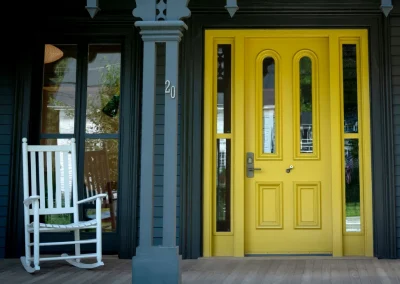 exterior photo of Prospect Street porch