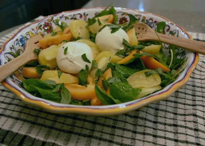 photo of prepared salad dish