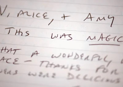 this was magic note from guest